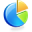 Pie Chart Icon 32x32 png